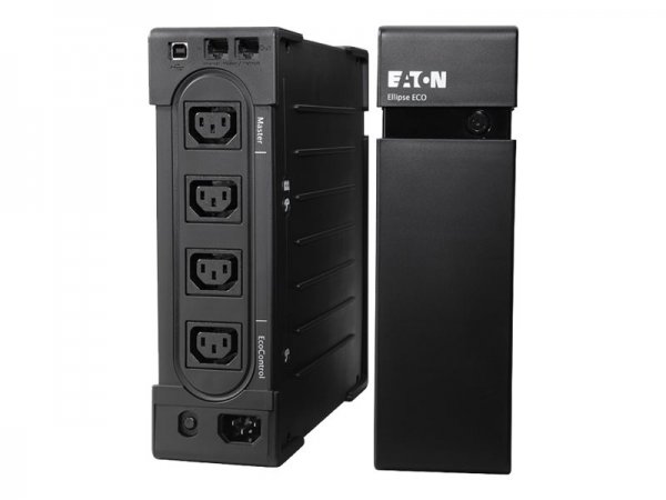 Eaton Ellipse ECO 650 USB IEC - USV (in Rack montierbar/extern) - Wechselstrom 230 V - 400 Watt - 65