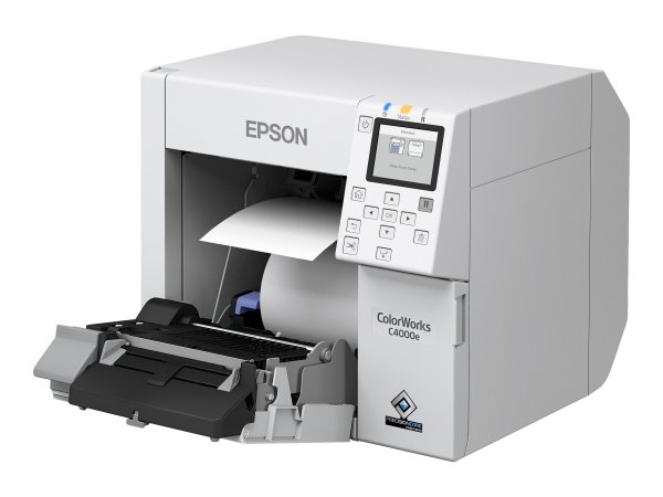 Epson CW-C4000e (bk) - Ad inchiostro - 1200 x 1200 DPI - 102 mm/s - Cablato - Bianco