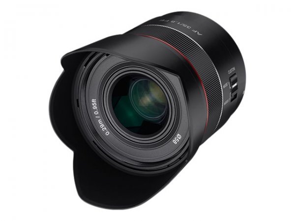 Samyang Weitwinkelobjektiv Af 35mm F1.8 FE kompatibel mit Sony E-Mount - Vollformat & APS-C