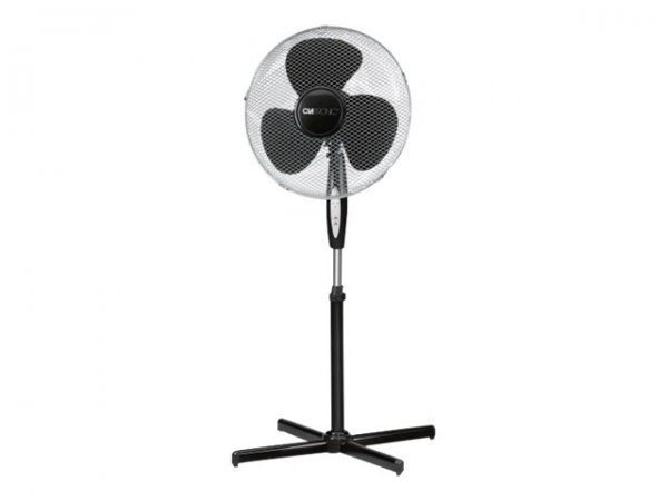 Clatronic VL 3741 S - Ventilatore domestico senza pale - Nero - Pavimento - Metallo - 40 cm - Pulsan