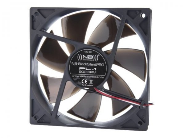 Blacknoise NOISEBLOCK PL1 - BlackSilent Pro Fan PL1 120 mm - Case fan - 11 dB