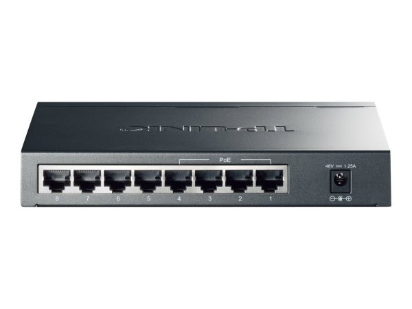 TP-LINK TL-SG1008P - Switch - unmanaged - 4 x 10/100/1000 (PoE)