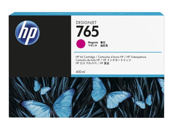 HP Cartuccia inchiostro magenta Designjet 765 - 400 ml - Inchiostro colorato - 400 ml - 1 pz