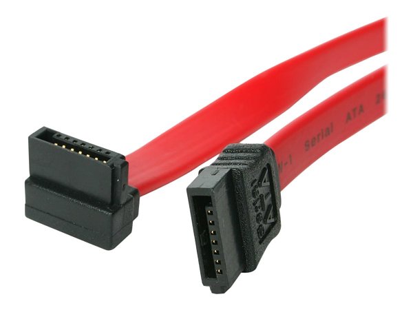 StarTech.com Cavo SATA a Serial ATA angolato a destra - Cavo SATA a SATA di Tipo L da 45 cm - 0,457