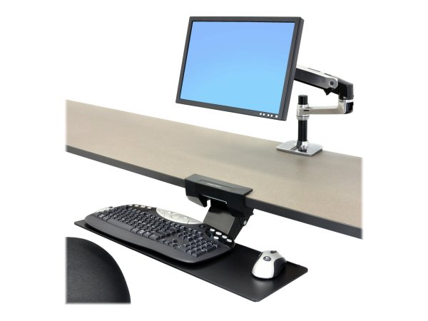 Ergotron Neo-Flex Underdesk Keyboard Arm - 1,4 kg - Nero