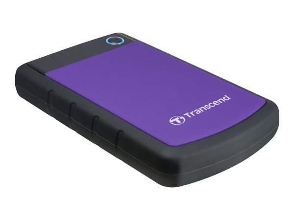 Transcend StoreJet 25H3P (USB 3.0) - 2TB - 2 TB - 2.5" - 3.2 Gen 1 (3.1 Gen 1) - 5400 Giri/min - Ner