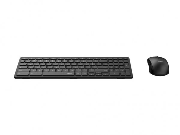 Acer Combo 100 - Full-size (100%) - RF Wireless - QWERTY - Nero - Mouse incluso