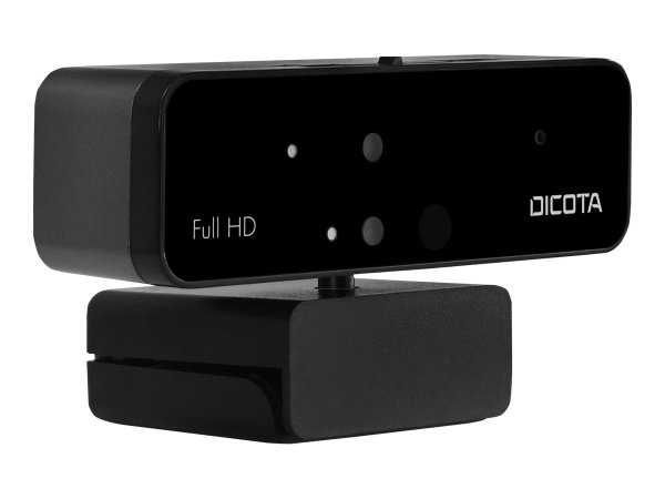 Dicota D31892 - 1902 x 1080 Pixel - Full HD - 30 fps - USB - Nero - Clip/Supporto