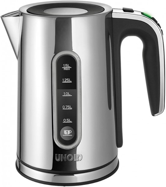 Unold Eco 18705 Bollitore flash elettrico kettle 1,5L Stainless steel 2400W