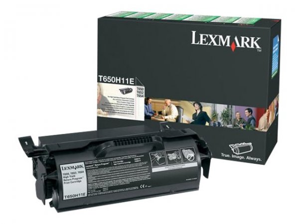 Lexmark T650H11E 25000 Seiten Schwarz 1 Stueck e - Originale - Ricarica