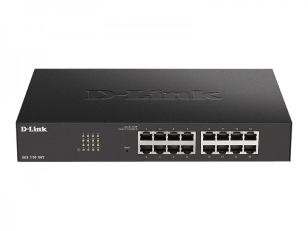 D-Link Switch DGS-1100-16 V2 16 Port - Interruttore - 1 Gbps