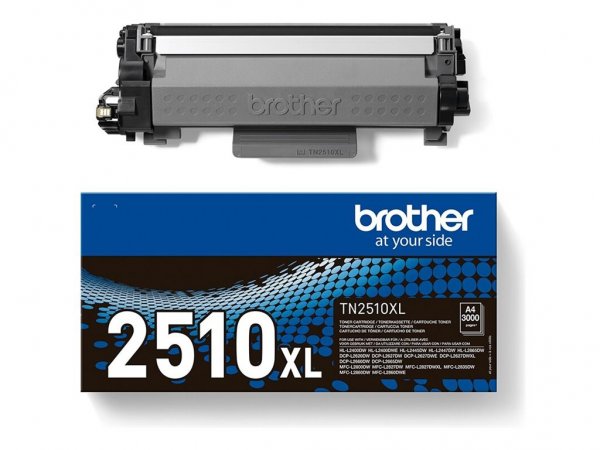 Brother TN2510XL Black Toner Cartridge - Unità toner - Nero