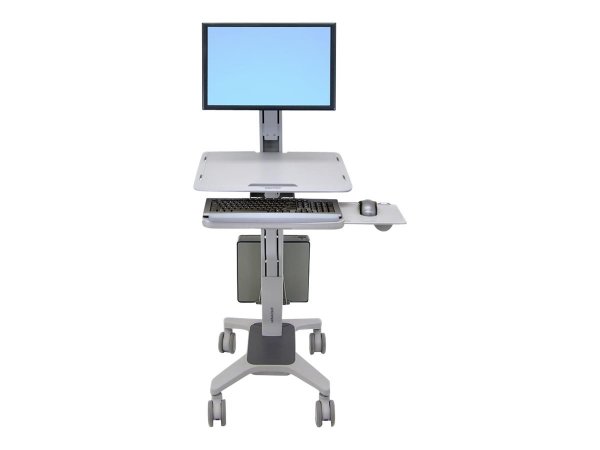 Ergotron WorkFit C-Mod - Single Display Sit-Stand Workstation - 8,1 kg - 68,6 cm (27") - 75 x 75 mm