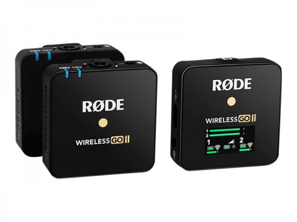 RODE RØDE Wireless GO II - Microfono portatile - Ricevitore per bodypack - Trasmettitore bodypack