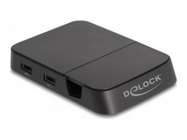 Delock Smartphone Dockingstation 4K mit integrierter Halt.