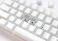 Ducky One 3 Aura White TKL Gaming Tastatur RGB LED - MX-Silent-Red US