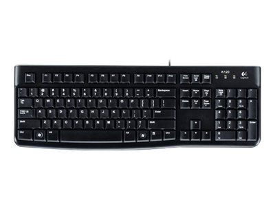 Logitech Keyboard K120 for Business - Cablato - USB - QWERTY - Nero