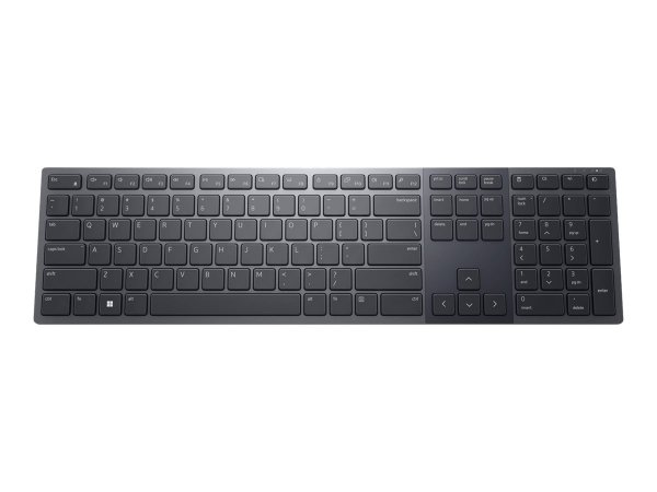 Dell KB900 - Full-size (100%) - RF senza fili + Bluetooth - Tasto con meccanismo a forbici - QWERTZ