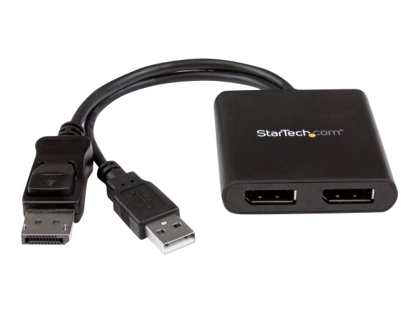 StarTech.com Hub MST DisplayPort a 2 Porte - Adattatore Multi-Monitor DP 1.2 - Sdoppiatore\Splitter