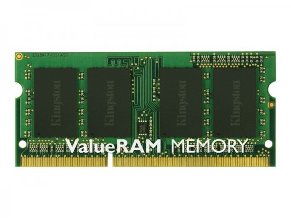 Kingston ValueRAM 8GB DDR3L 1600MHz Kit - 8 GB - 2 x 4 GB - DDR3L - 1600 MHz - 204-pin SO-DIMM - Ver