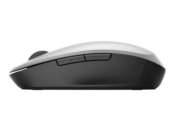 HP Dual Mode Mouse - Ambidestro - Ottico - RF senza fili + Bluetooth - Nero - Argento