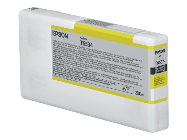 Epson Tanica Giallo - Inchiostro a base di pigmento - 200 ml - 1 pz