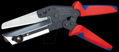 KNIPEX 95 02 21 Kunststoffschere Geeignet für Abisoliertechnik Kabelkanäle 4