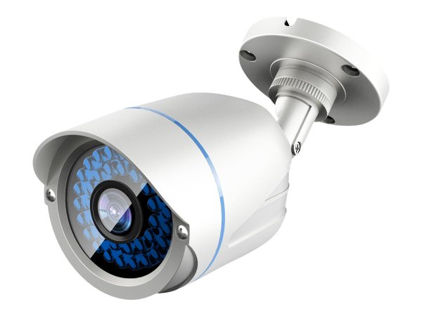 LevelOne ACS-5602 - Telecamera di sicurezza CCTV - Esterno - Cablato - CE/FCC - Soffitto/muro - Bian