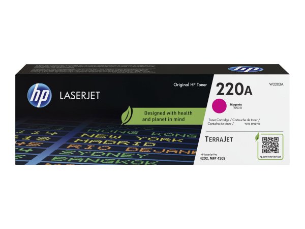 HP Cartuccia toner originale magenta LaserJet 220A - 1800 pagine - Magenta - 1 pz