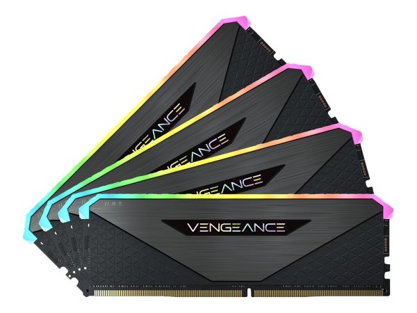 Corsair Vengeance CMN128GX4M4Z3600C18 - 128 GB - 4 x 32 GB - DDR4 - 3600 MHz - 288-pin DIMM - Nero