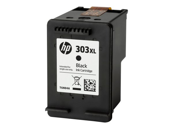 HP 303Xl High Yield Black Original Schwarz - Originale - Cartuccia di inchiostro