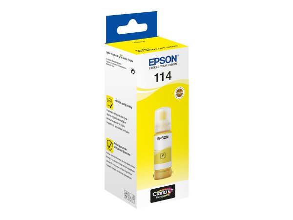 Epson 114 EcoTank Yellow ink bottle - Giallo - Epson - EcoTank ET-8550 EcoTank ET-8500 - Resa standa