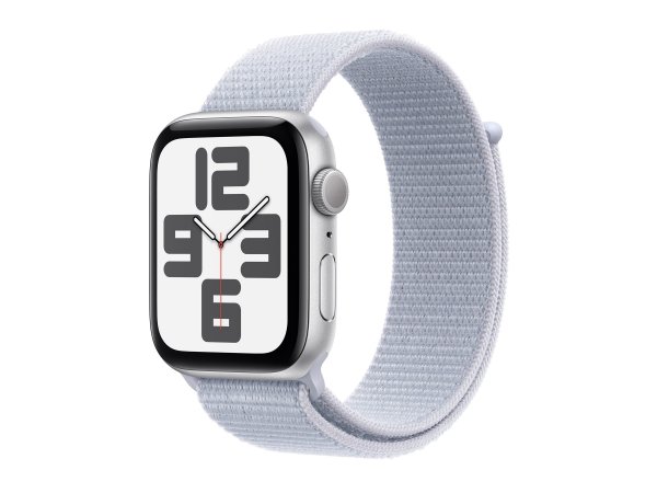 Apple Watch SE GPS - 44 mm - Aluminium Silber