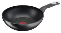 TEFAL Unlimited G2551972 - Rotondo - Wok/padella per cottura al salto - Nero - Titanio - 175 °C - Al