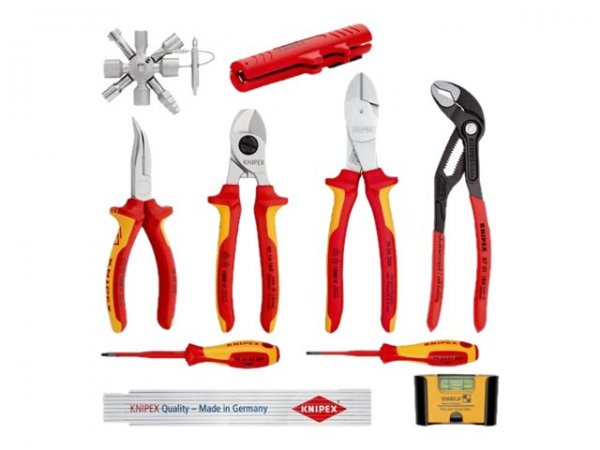 KNIPEX 00 20 90 V01 Zangen-Set 10teilig