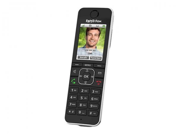 AVM Fritz! Fon C6 Dect Mobilteil schwarz - WLAN - SIP