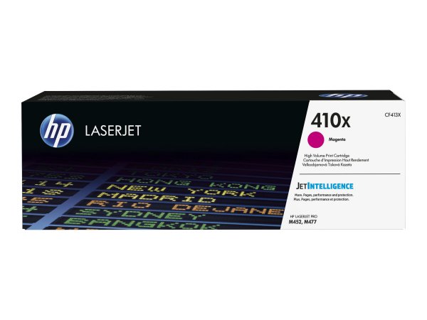 HP Cartuccia Toner originale magenta ad alta capacità LaserJet 410X - 5000 pagine - Magenta - 1 pz