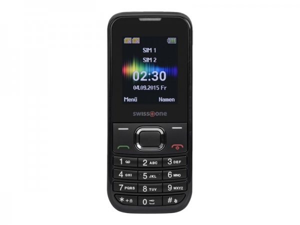 Doro Swisstone SC 230 - Barra - Doppia SIM - 4,5 cm (1.77") - Bluetooth - 600 mAh - Nero