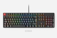 Glorious PC Gaming Race G-104-BLACK-DE - Tastaturkappe - Acrylnitril-Butadien-Styrol (ABS) - Schwarz