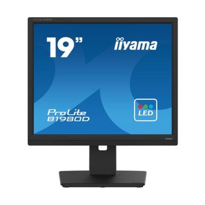 iiyama ProLite B1980D-B1 Monitor PC (19") SXGA LED Nero Altoparlanti incorporati Regolazione altezza