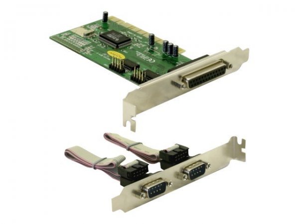 Delock 1x Parallel & 2x Serial - PCI card - PCI - Cablato - Windows 98SE/ME/2000/NT4.0/XP/Vista - Li