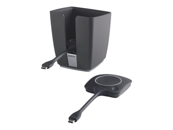 BARCO Tray 2 x USB-C buttons - Nero - Scrivania - Cablato