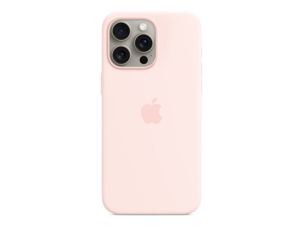 Apple iPhone 15 Pro Max Si Case Light Pink