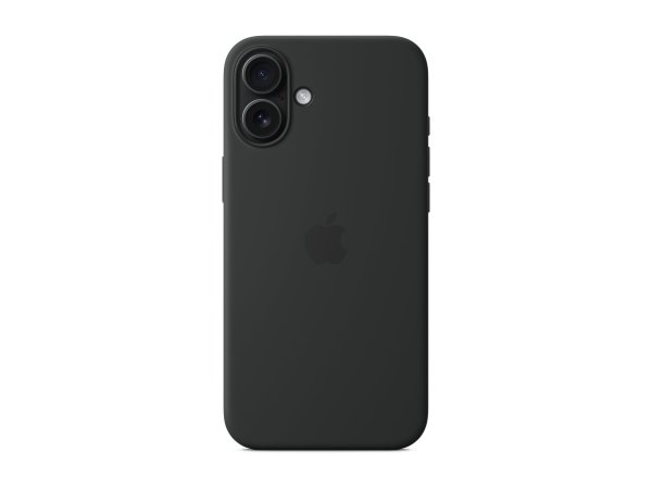 Apple iPhone 16 Plus Silicone Case with MagSafe - Black