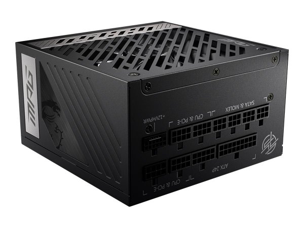 MSI MPG A1000G PCIE5 - 1000 W - 100 - 240 V - 50 - 60 Hz - Attivo - 120 W - 1000 W