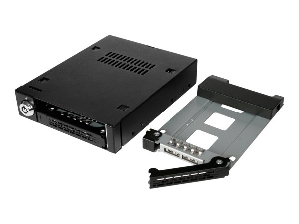 Icy Dock MB992SK-B - HDD - SSD - SATA - Seriale ATA II - Serial ATA III - 2.5" - 6 Gbit/s - Metallo