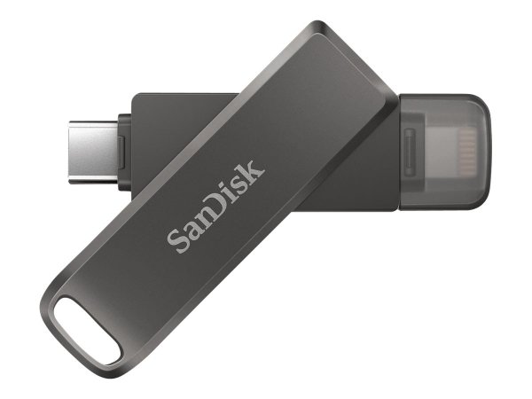 SanDisk iXpand - 256 GB - USB Type-C / Lightning - 3.2 Gen 1 (3.1 Gen 1) - Girevole - Protezione del