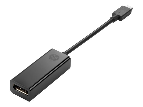 HP Adattatore da USB-C a DP - Nero - 23,6 mm - 180 mm - 15,2 mm - 32,3 g