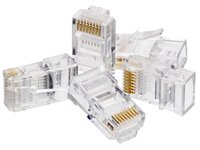 Alantec WT106 - RJ45 - Trasparente - Maschio - Dritto - 100 pz