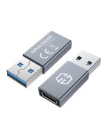 GrauGear G-AD-CTA-10G - USB-A - USB-C - Argento